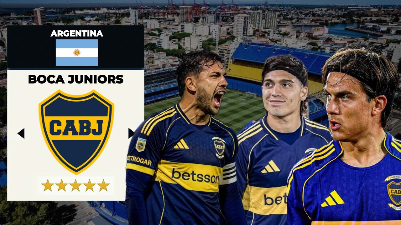 RECONSTRUYENDO A BOCA JUNIORS - LLEVANDOLO NUEVAMENTE A LA GLORIA CON DYBALA,PAREDES Y LOS JUVENILES