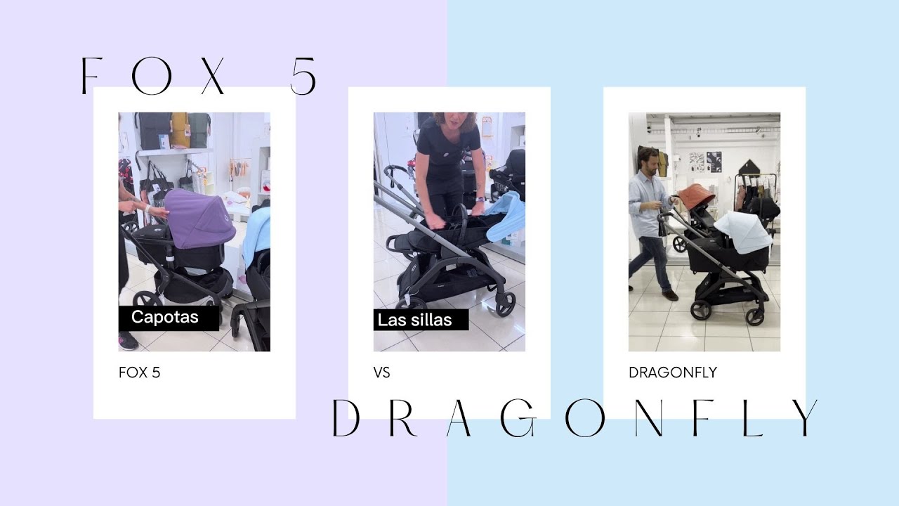 Diferencias entre el Dragonfly y el Fox 5 de Bugaboo