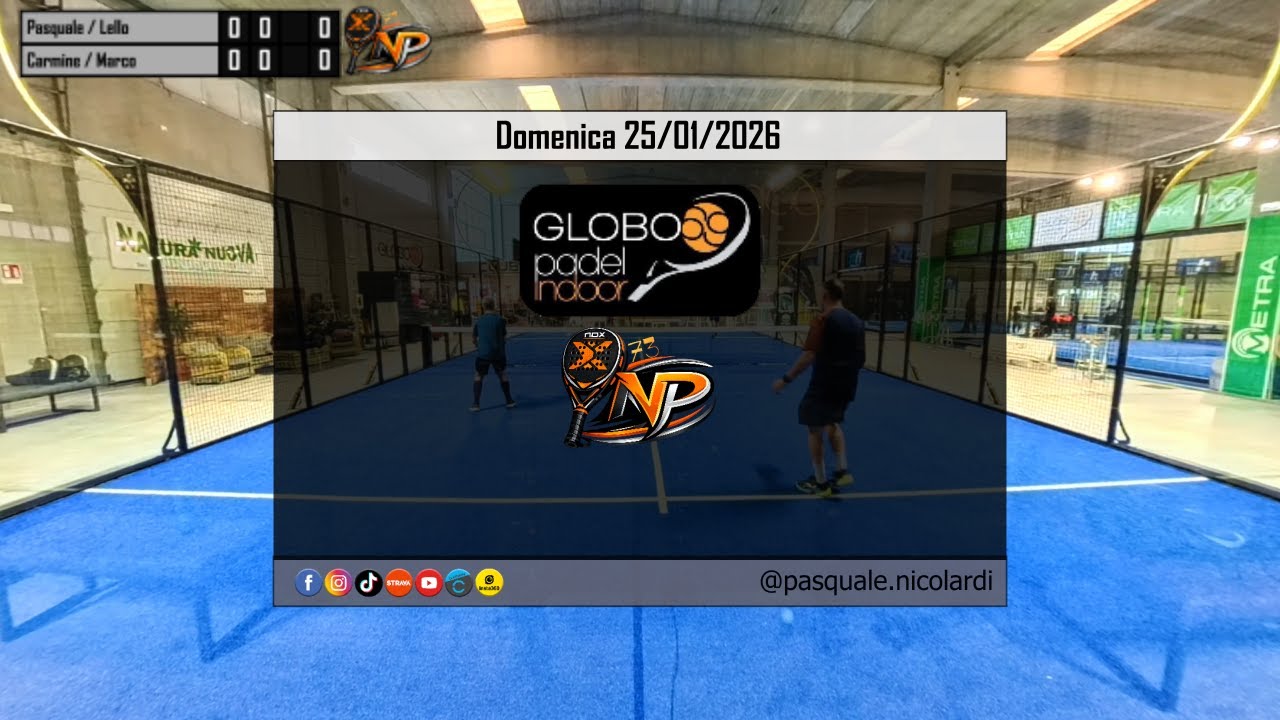 4° Set Padel Globo 69 - Gli scarsi 🤣🤣🤣
