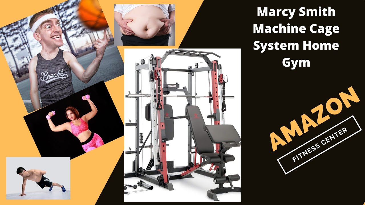 AMAZON Marcy Smith Machine Cage System Home Gym