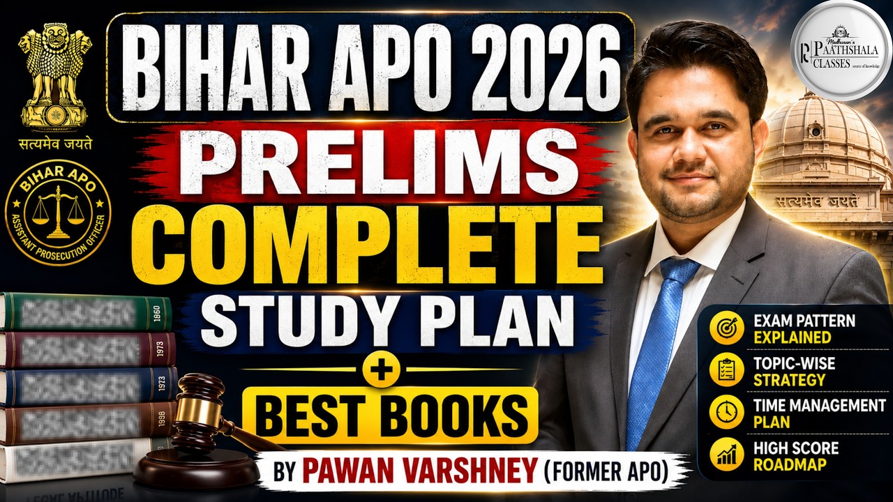 BIHAR APO 2026 Prelims Complete Study Plan + Best Books | Strategy by Pawan Varshney (Former APO)