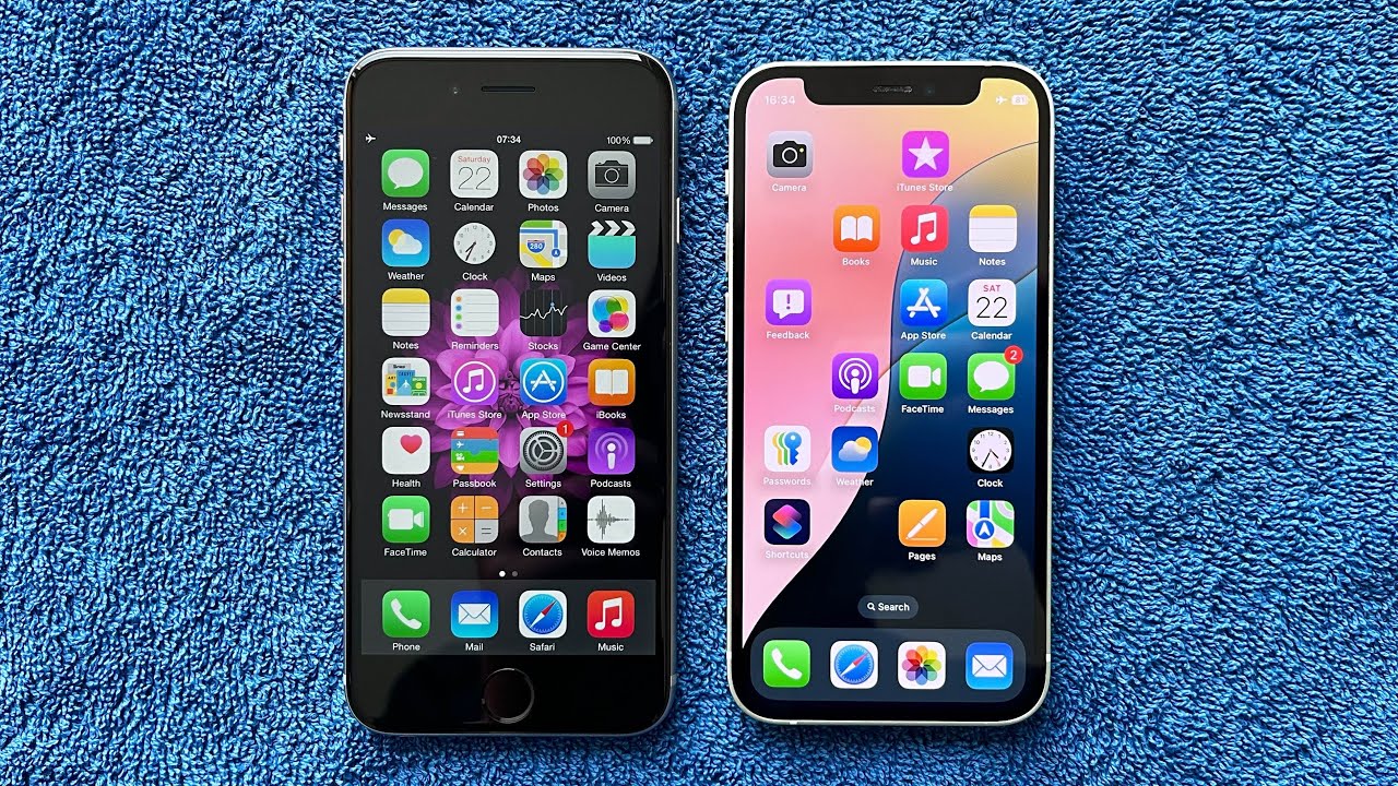 10 Years: iOS 8 vs. iOS 18