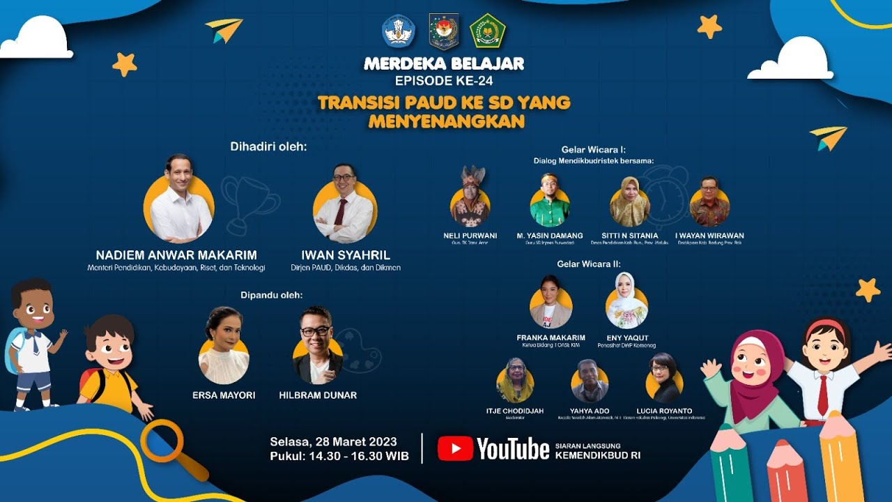 Merdeka Belajar episode 24: Transisi PAUD ke SD yang Menyenangkan