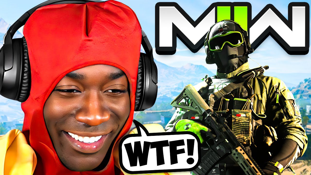 BruceDropEmOff Plays Call of Duty Modern Warfare 2 For FIRST Time..