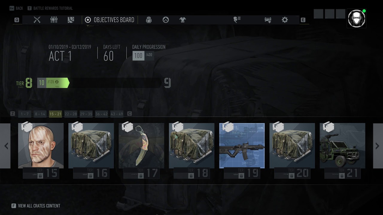 Act I Battle Supplies Rewards in Ghost Recon Breakpoint (and some weapon variants too.)