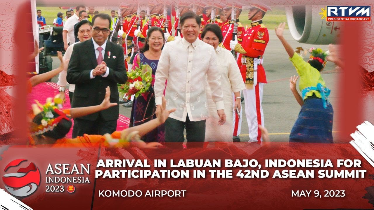 Arrival in Labuan Bajo, Indonesia for Participation in the 42nd ASEAN Summit 05/09/2023