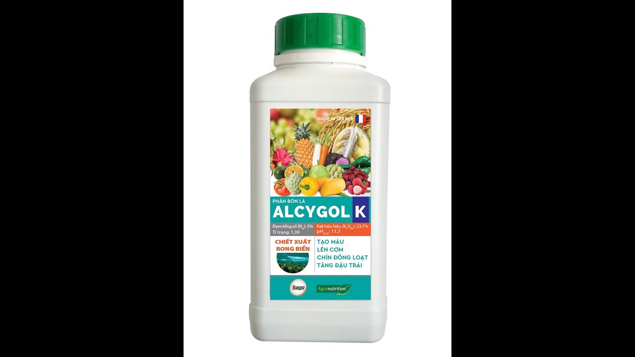 Sản phẩm AlCYGOL K (KALI RONG BIỂN)-Nhập khẩu th&agrave;nh phẩm từ Ph&aacute;p.