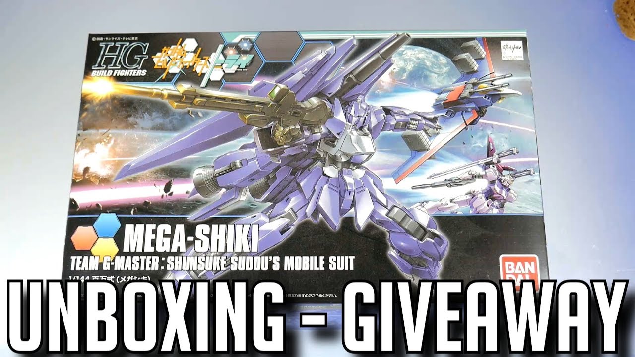 HGBF MEGA SHIKI GIVEAWAY BUILD FIGHTERS SHUNSUKE SUDOUS MOBILE SUIT