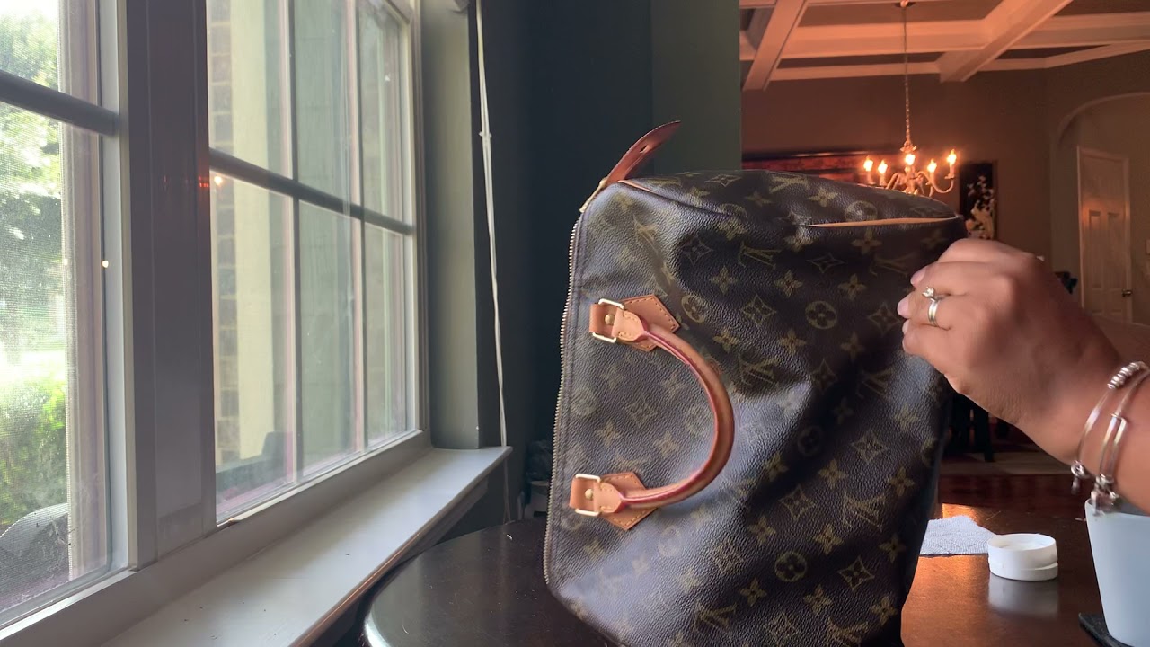 Louis Vuitton Speedy 30 mini Cleaning!