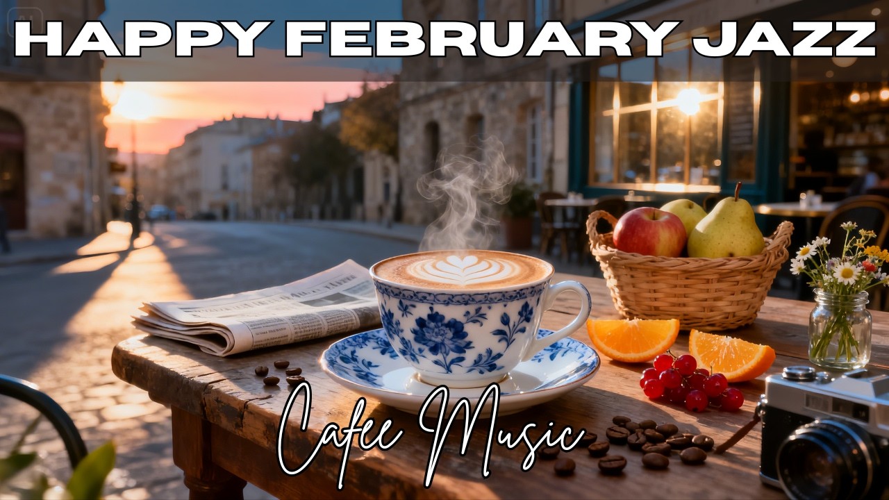 Happy Jazz Music ☕ Bossa Nova Upbeat Instrumental Grooves for a Happy Morning & Positive Mood 24/7