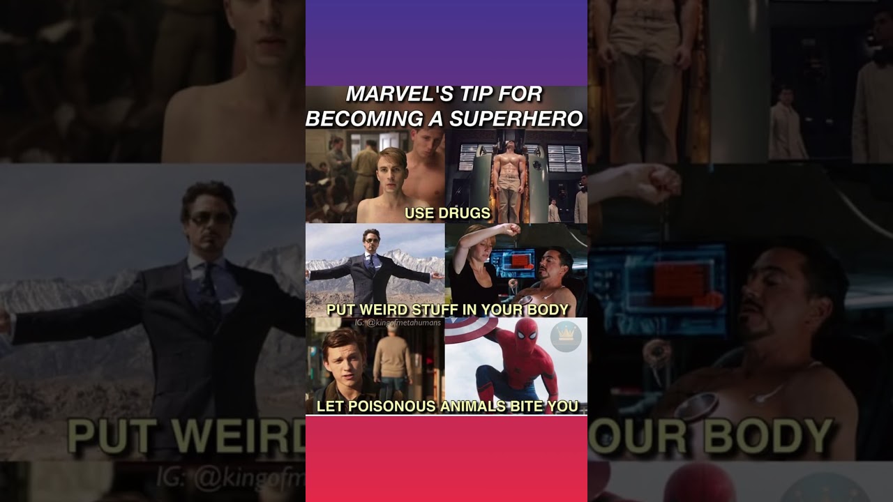 Marvel's official guide on how to become a superhero 💀