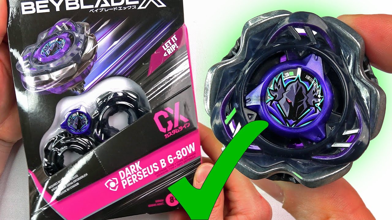 HASBRO CX DARK PERSEUS IS BETTER THEN TAKARA TOMY Beyblade X