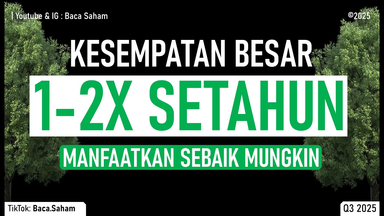 Kesempatan Besar 1-2X Setahun !!! Manfaatkan Sebaik Mungkin