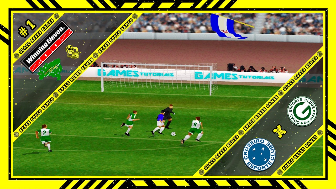 Winning Eleven 2002: Campeões Nacionais 2017 (PS1) Amistosos #1 Cruzeiro x Goiás