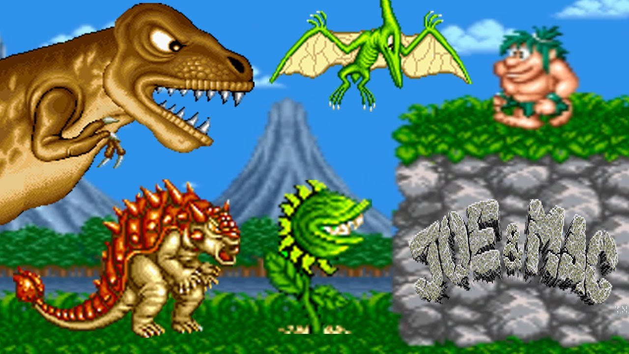 Joe & Mac (SNES) // All Bosses