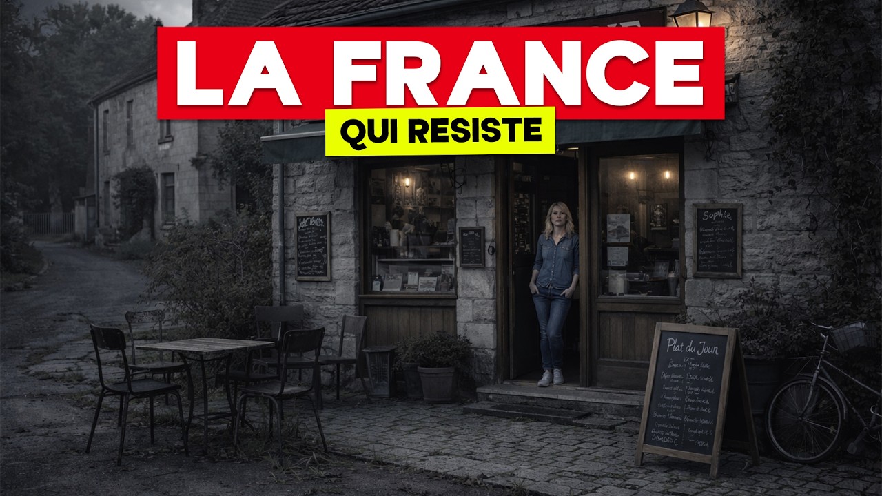 Cette FRANCE qui refuse de disparaître : dans le Doubs Sophie a repris le dernier bar du village..
