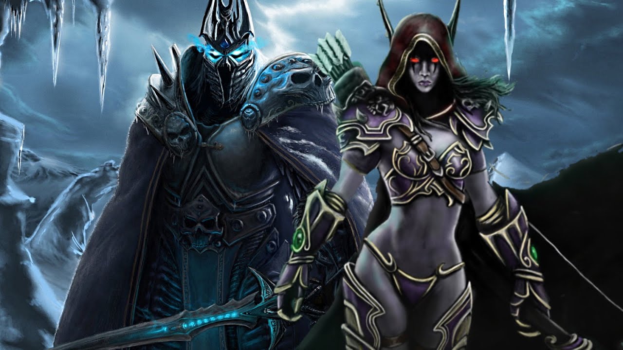 WoW Arthas and Sylvanas' Last Encounter - Halls of Reflection