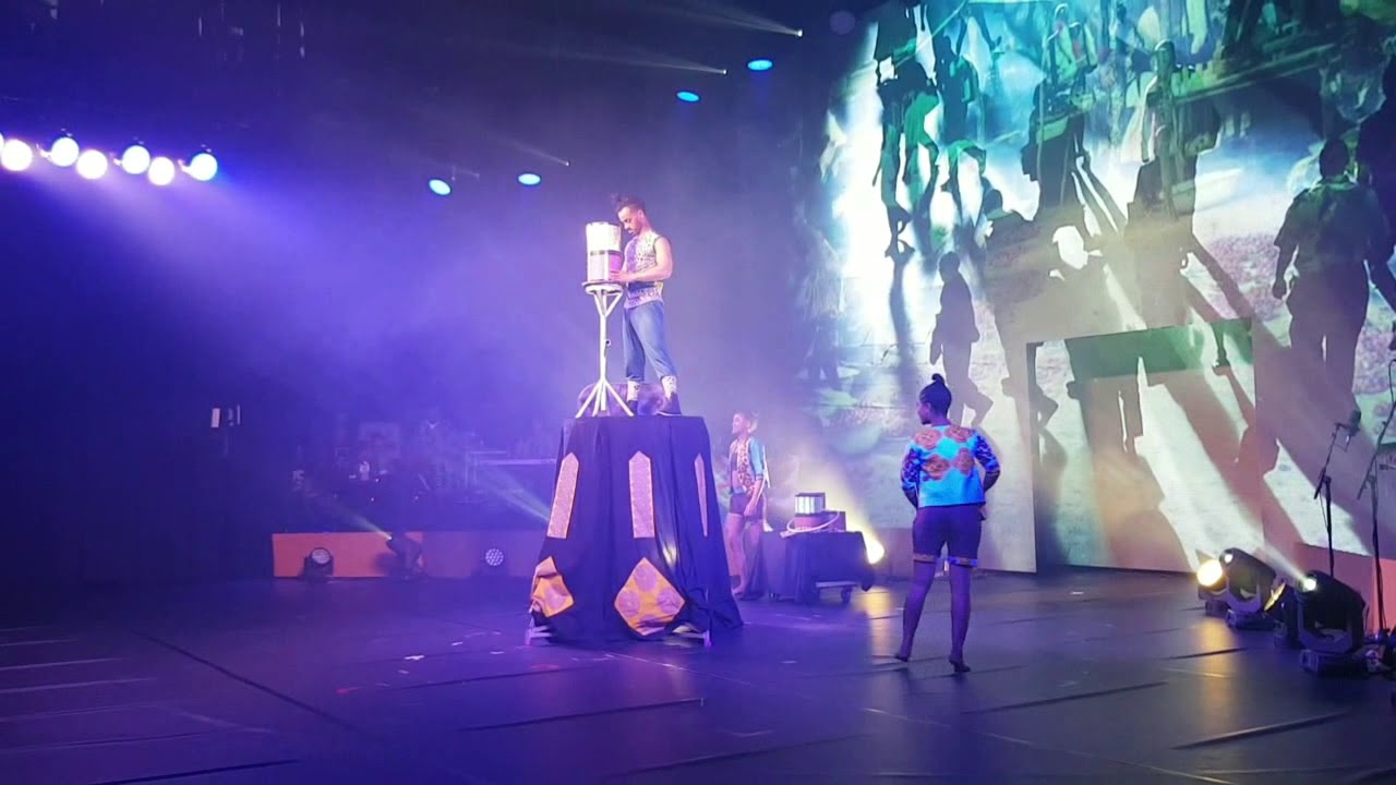 Kidu master rolla on the stage 18 May 2019
