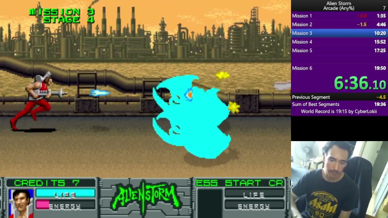 (WR) Alien Storm (Arcade - Any%) 19.08 Speedrun World Record