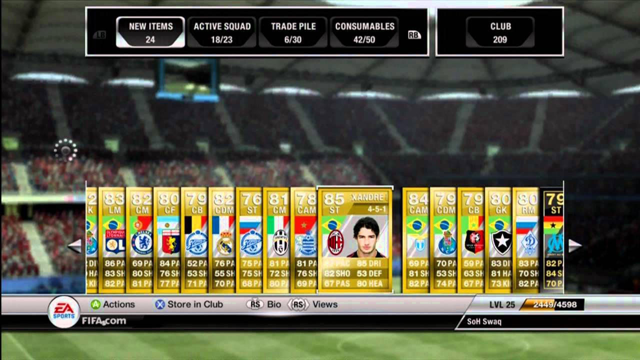 fifa 12 best pack ever 91 aguero + inform
