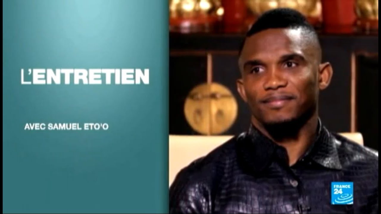 Samuel Eto'o en interview exclusive sur FRANCE 24