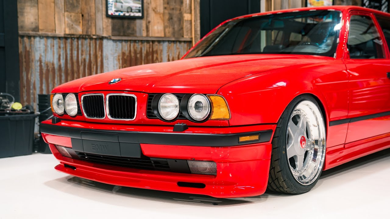 Собираю свой E34 Touring с комплектацией Zender после покраски — часть первая