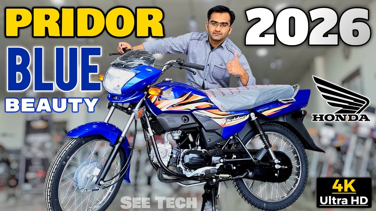 Honda Pridor 2026 Model Blue Beauty Detailed High Quality Video In 4K Ultra HD