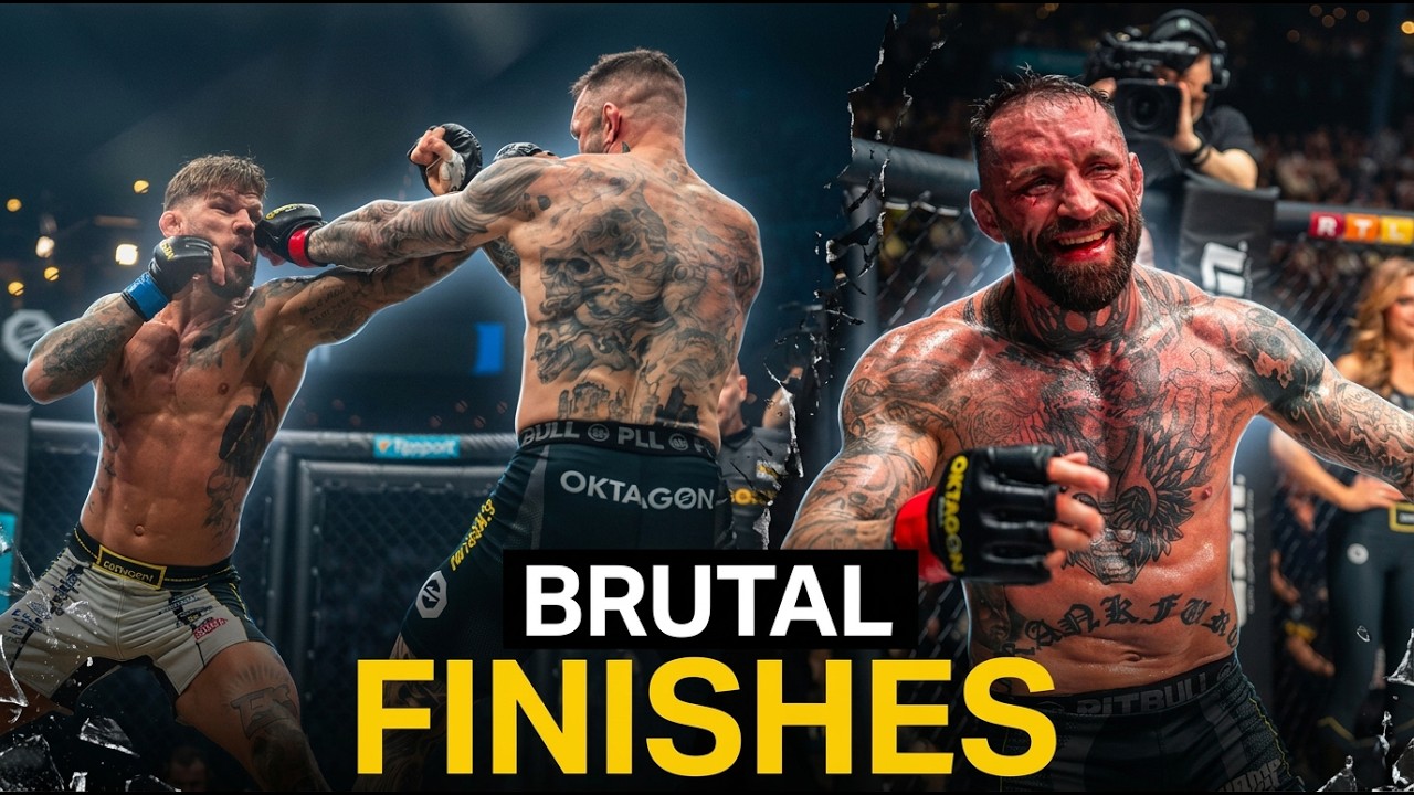 A night full of WOW FINISHES 🥶🔥 | OKTAGON 85 HIGHLIGHTS: Top Explosive Finishes
