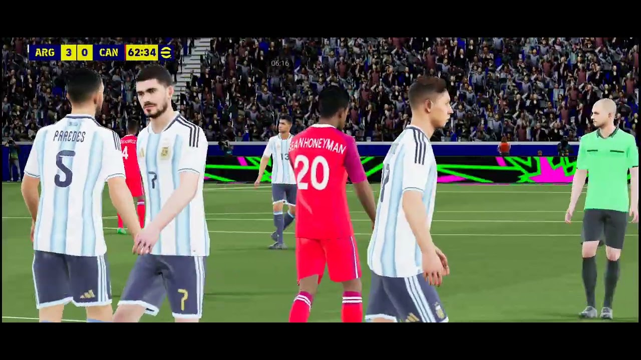 Argentina vs Canadá semi final vuelta copa argentina 