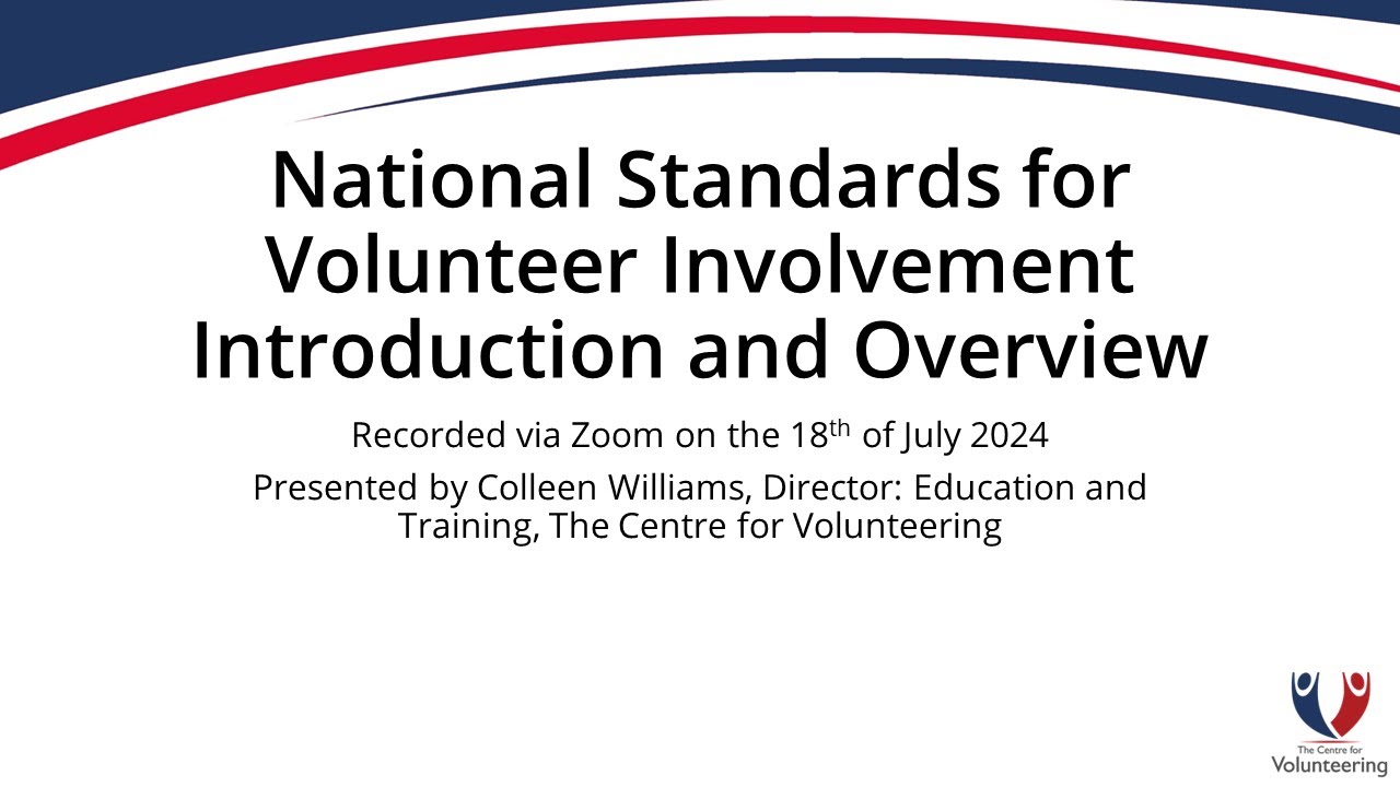 National Standards Introduction and Overview