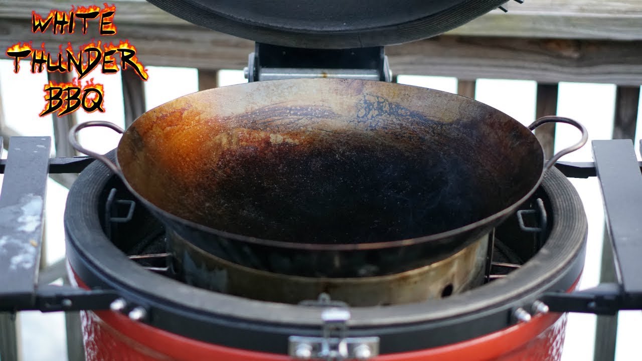 Kamado Joe Wok Setup