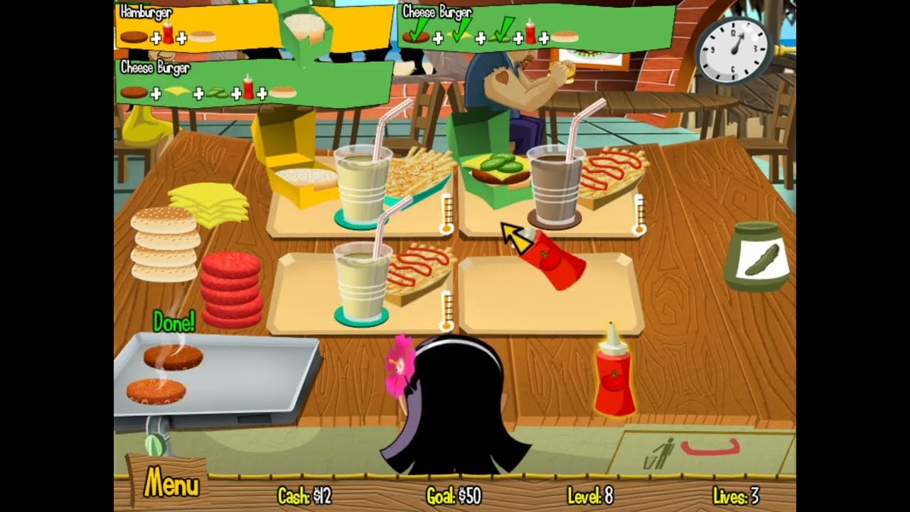 Burger Island Gameplay - Levels 1-14