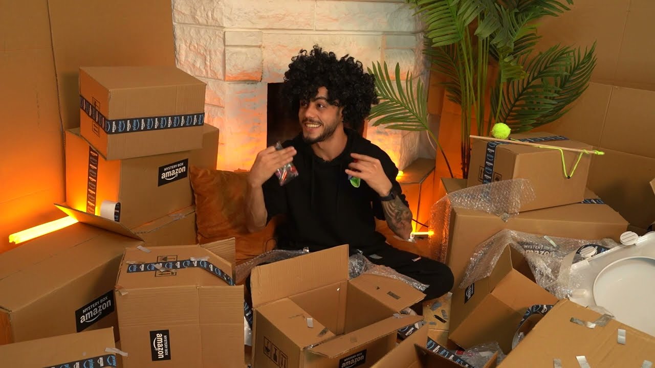 AMAZON'DAN GİZEMLİ KUTU SİPARİŞ ETTİK!!