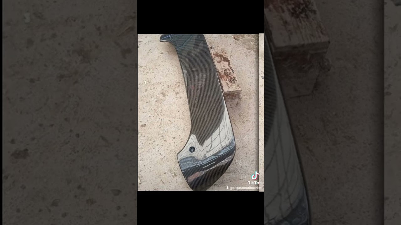 spoiler spoon carbon honda jazz gk5