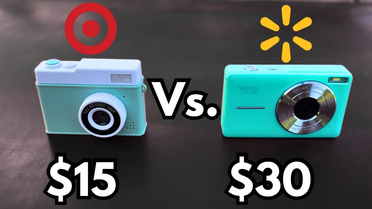 $15 vs $30 Camera (Walmart vs Target)
