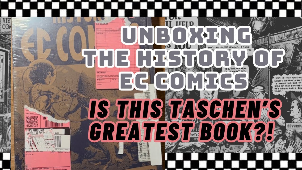UNBOXING The History of EC Comics TASCHEN | Bill Gaines | Kurtzman | Wood | Davis | Craig | Orlando