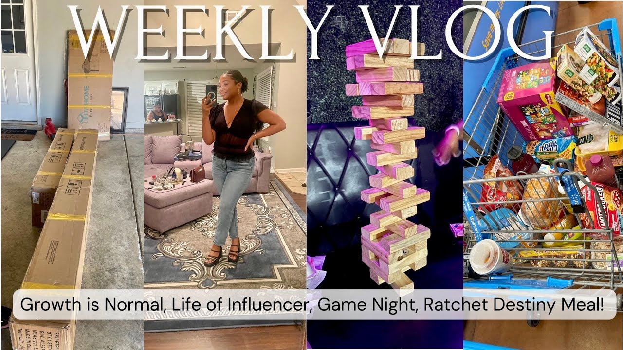 INFLUENCER VLOG: Outgrowing People Chat, Teaching Math, Ratchet Destiny Recipe, Game Night.