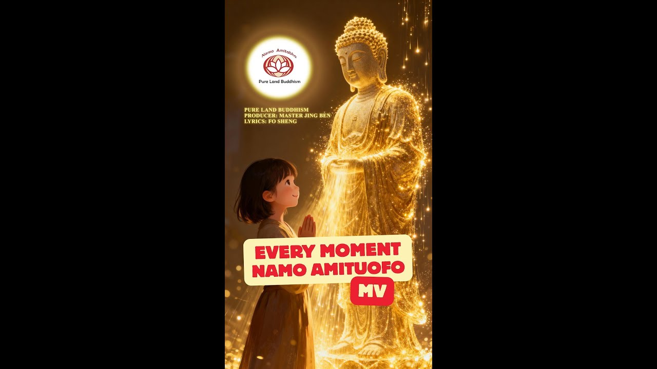 MV🎵&ldquo;Every Moment, Namo Amituofo&rdquo;- Amitabha Buddha is always with us🪷Producer: Dharma Master JingBen