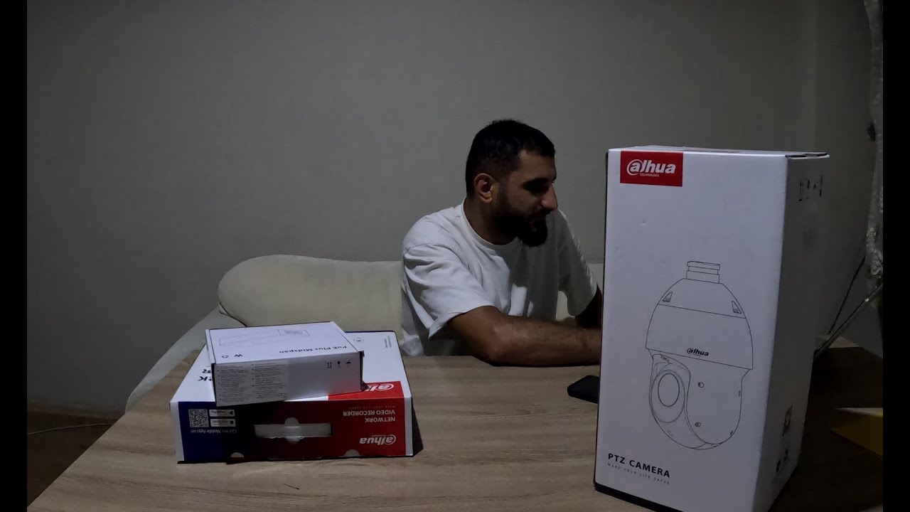 TR' De İlk Dahua SD49225GB-HNR 2MP 25x Starlight Wiz Sense IP PTZ Speeddome Kamera Kutu Açılışı