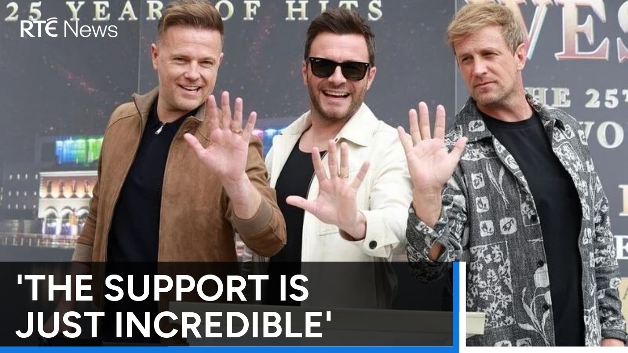 Группа Westlife о &laquo;невероятных&raquo; 25 годах выступлений на арене 3Arena | Новости RT&Eacute;