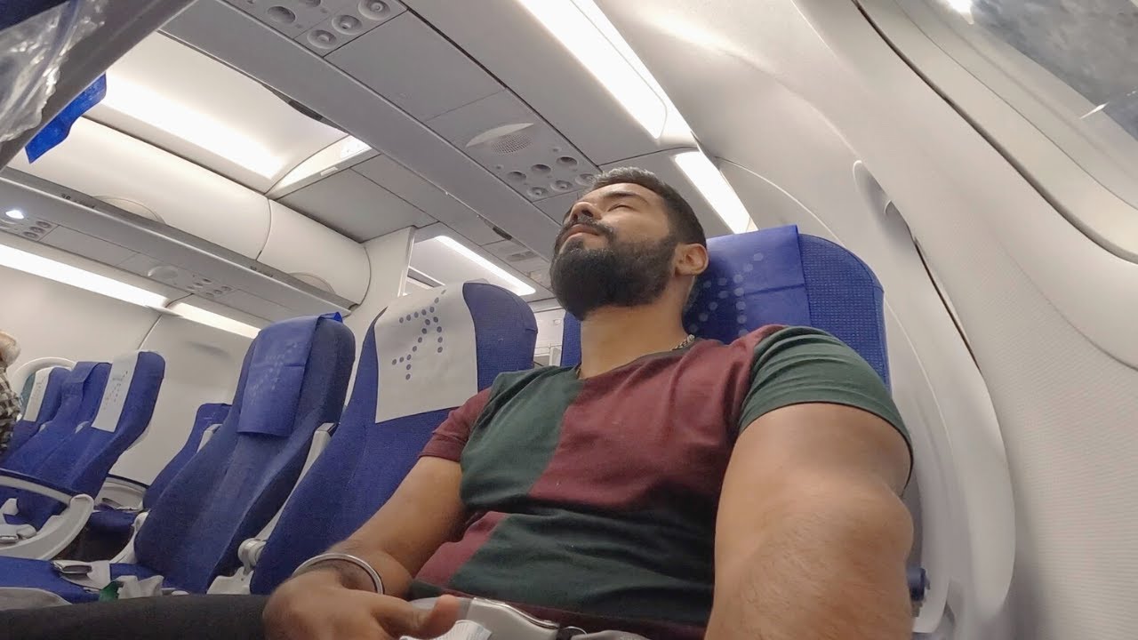 Traveling 11 hours in INDIGO FLEXI Plus | LUXURY flight journey in INDIA |