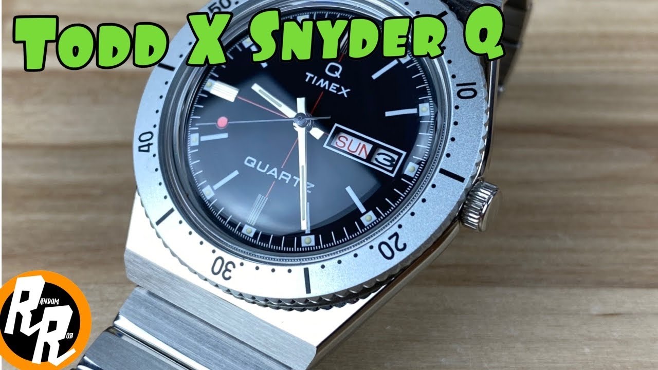 Timex Q Todd X Snyder diver