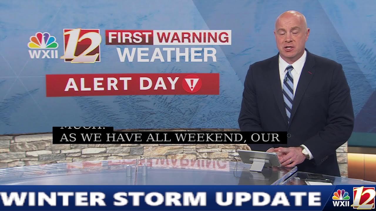 Latest on the major winter storm in North Carolina