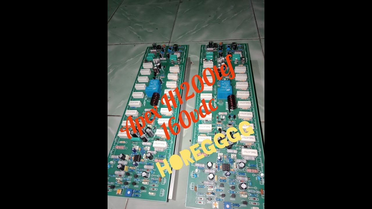Apex h1200tef dan penjelasanya