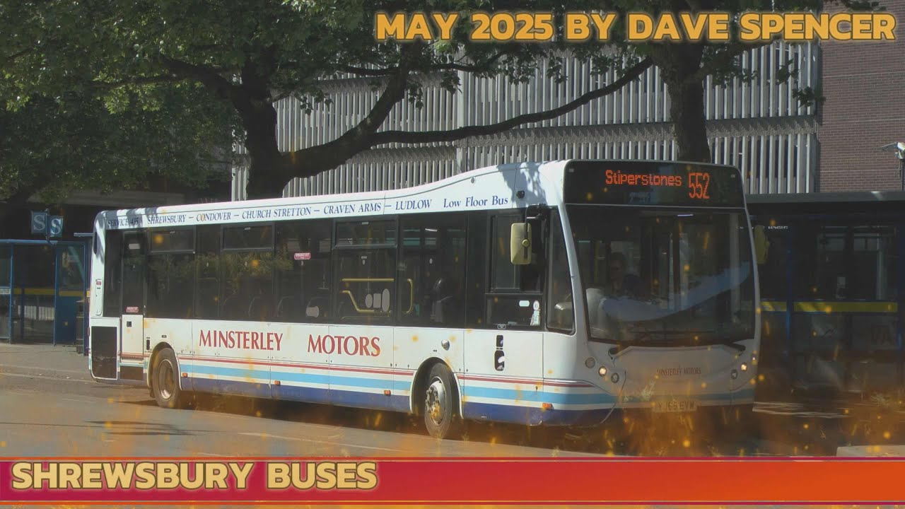 5473 SHREWSBURY BUSES MAY 2025 BY DAVE SPENCER