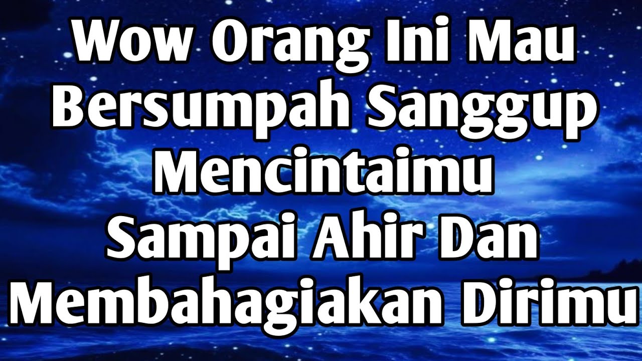 ♥️AKAN TERIKAT SELAMANYA..!Orang Inilah Yang Akan Bersumpah Menemanimu Sampai Ahir♥️#tarot 