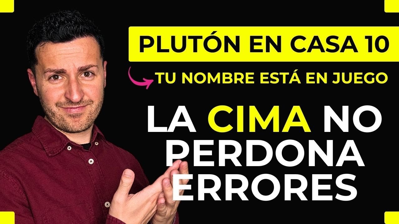 Significado de PLUTÓN en CASA 10 ☀️ | Autoridad, control y destino profesional
