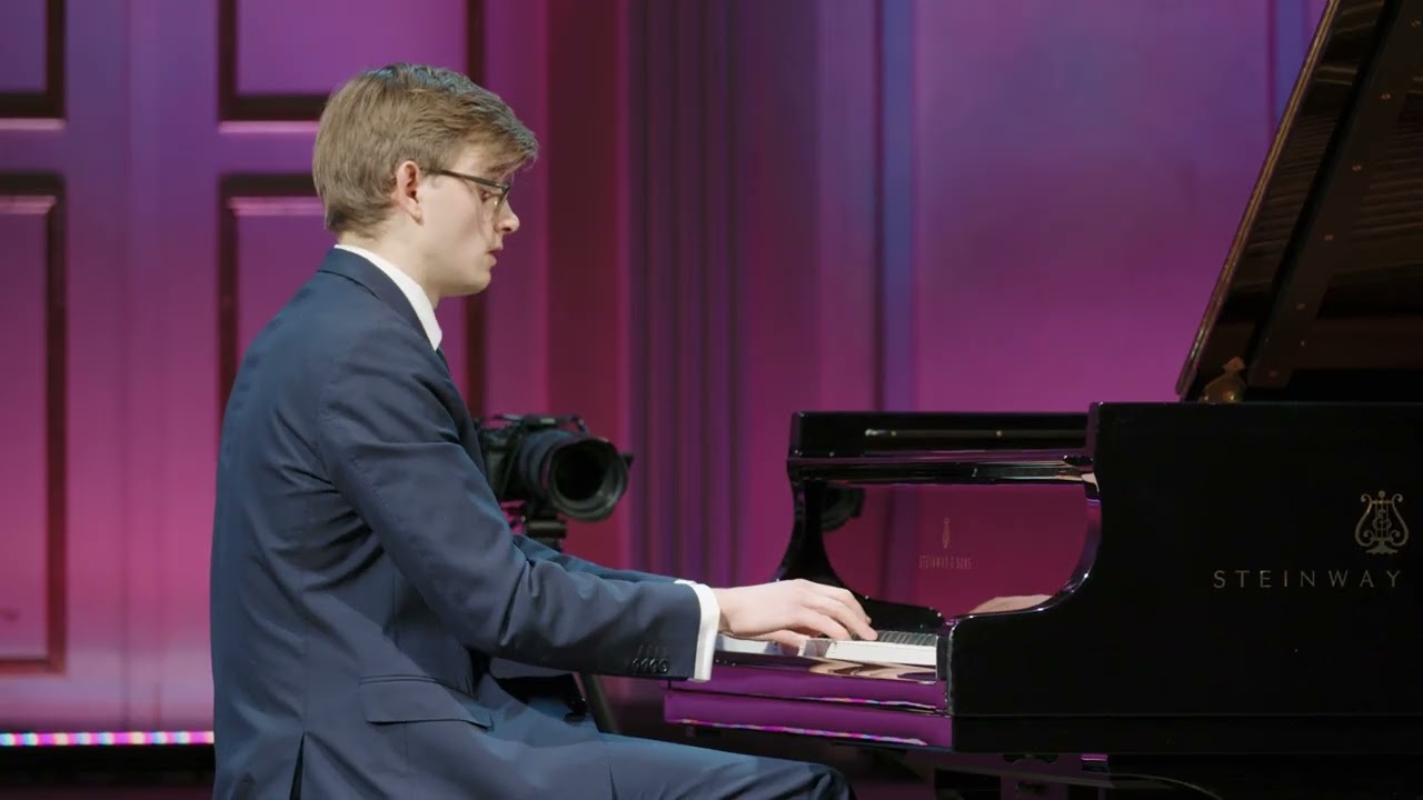 Herman Pellbäcks konsertprogram under finalen av Anders Walls Musikpris 2025