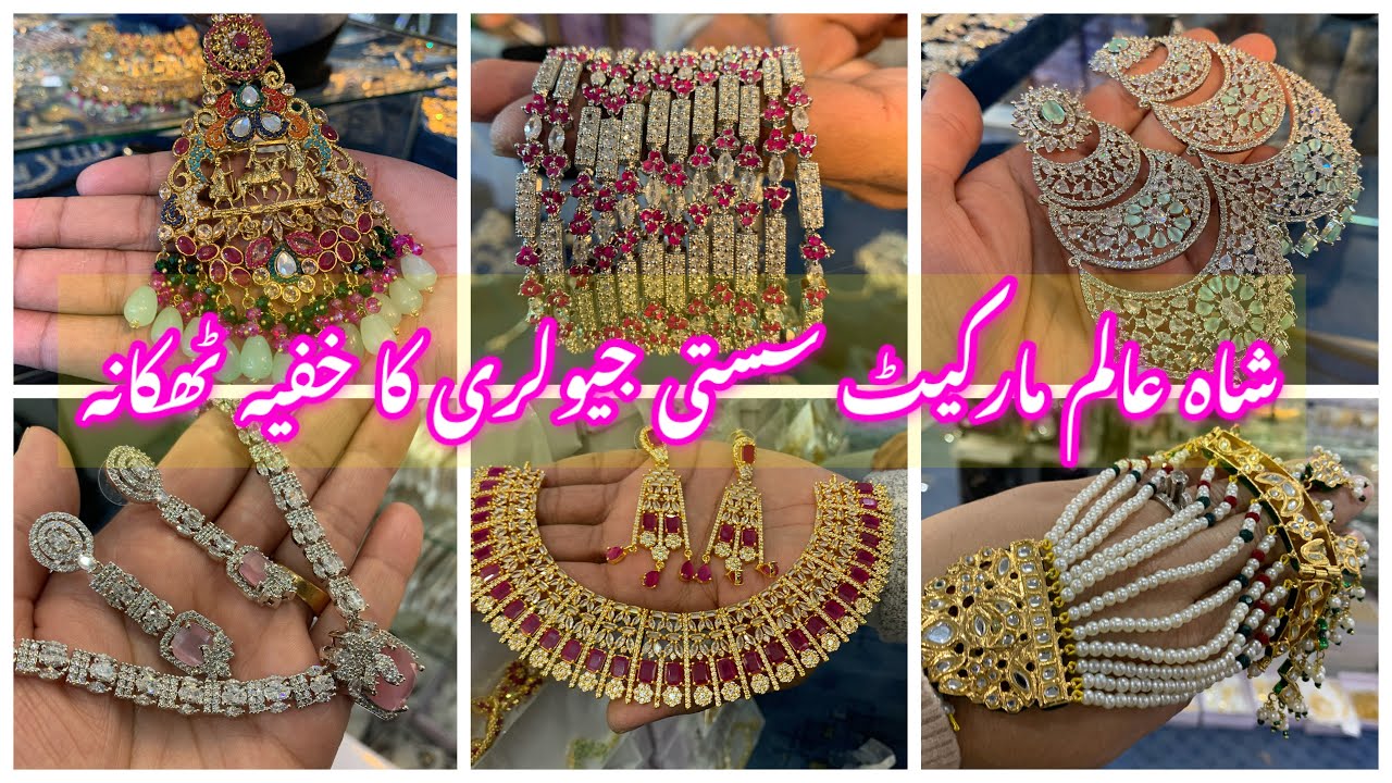 Shahalam Market Lahore -Crush, Turkish,rajwadi & nauraten,jewellery Shopping_local Bazar Pakistan