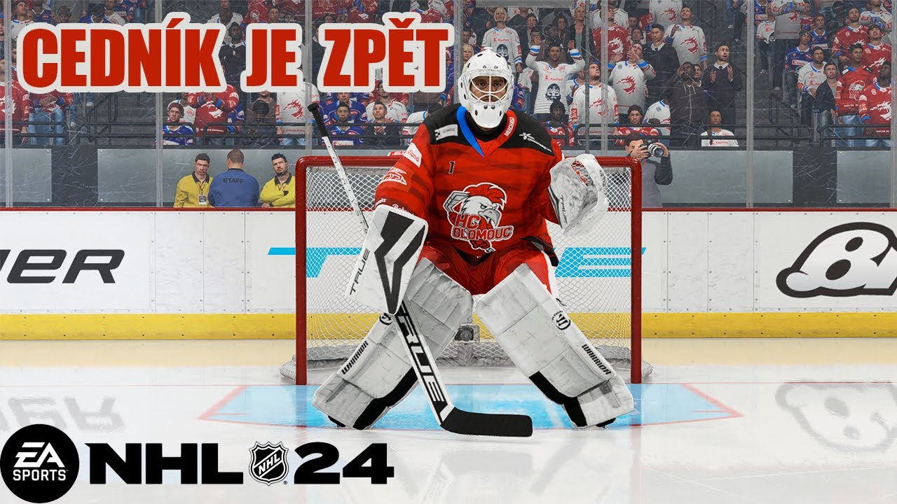 CEDNÍK JE ZPĚT! | NHL 24 Kariéra brankáře #1